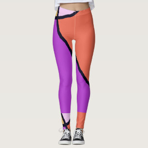 Broken Tile Sorbet leggings