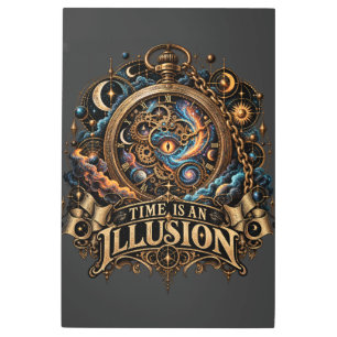 Broken Time Metal Print
