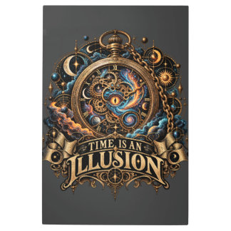 Broken Time Metal Print