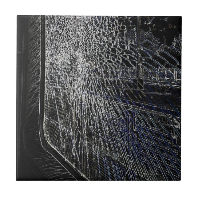 broken train window tile (Front)