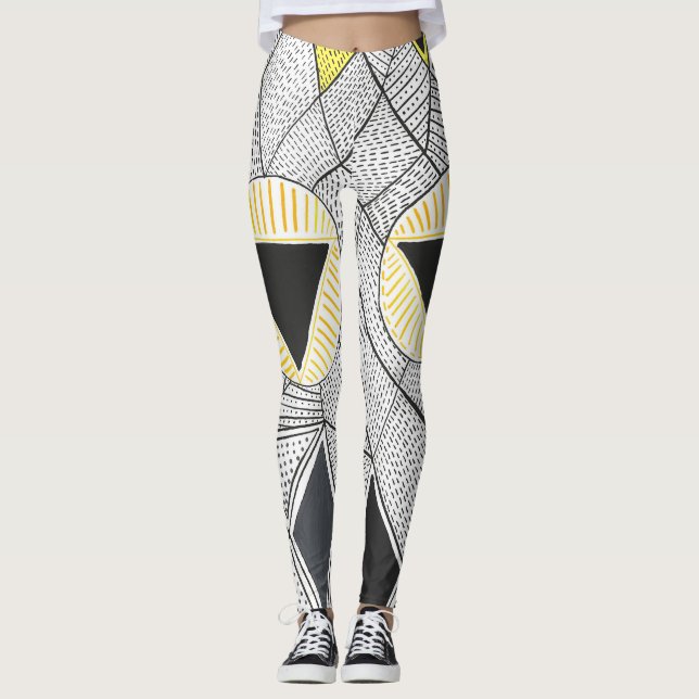Broken Tribal Girl Leggings (Front)