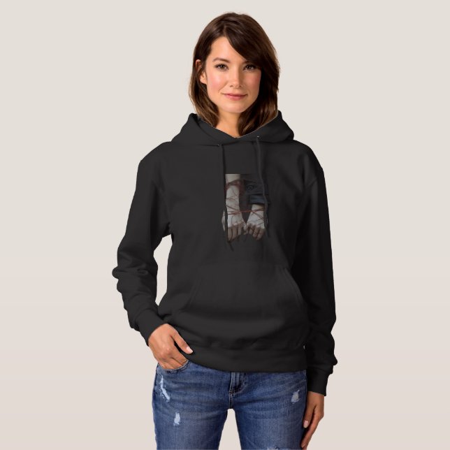 Broken Wall Art Hoodie – Stylish and Unique Design (Front Full)