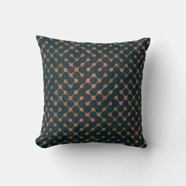 Broken Web Pattern Pillow (Front)