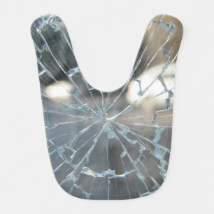 broken window baby bib