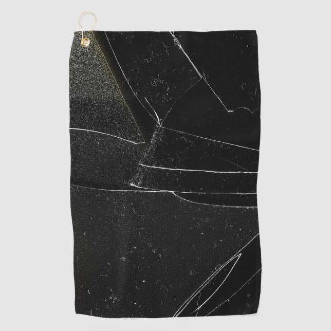 BROKEN WINDOW GOLF TOWEL (Front)