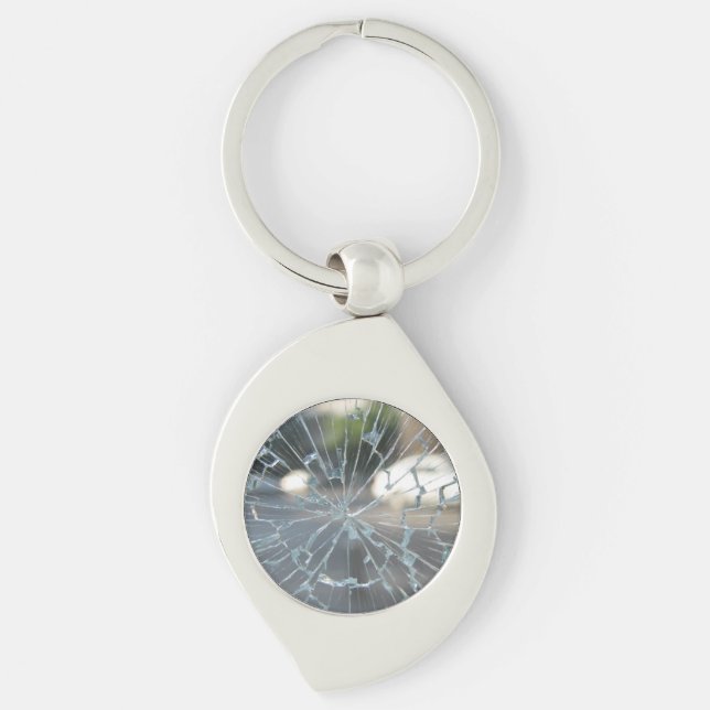 broken window keychain (Front)