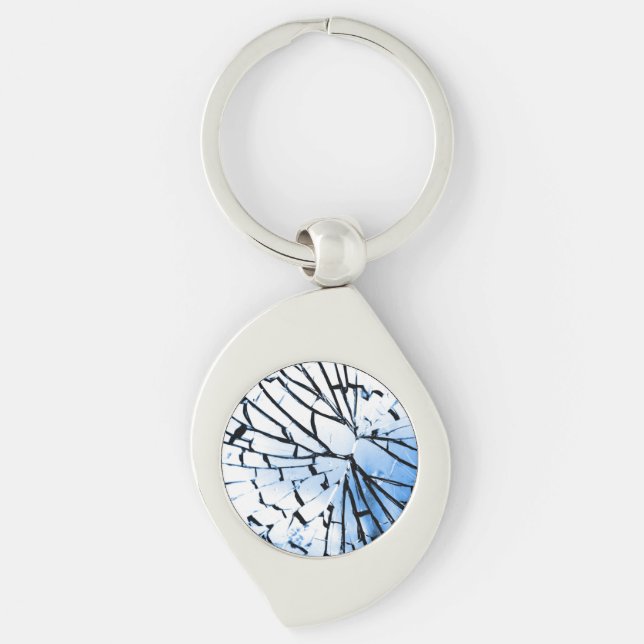broken window keychain (Front)