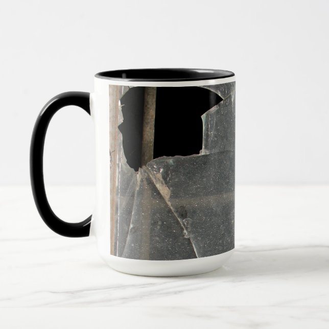 Broken Window Mug (Left)