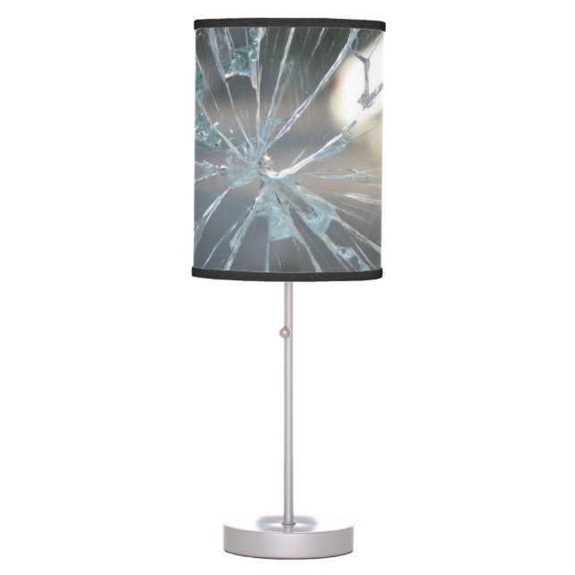 broken window table lamp (Front)