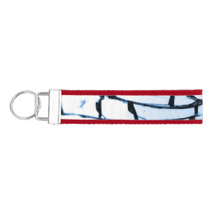 broken window wrist keychain