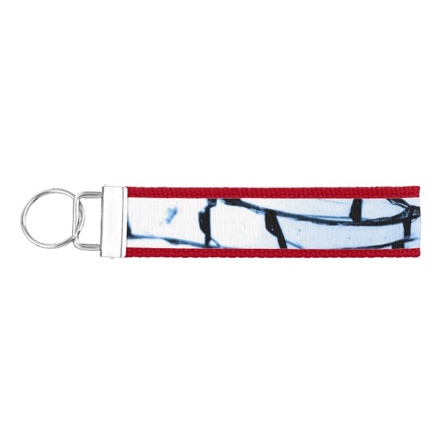 broken window wrist keychain (Keys on Left)