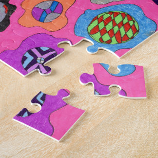 "Broken Wing" Abstract Art Jigsaw Puzzle