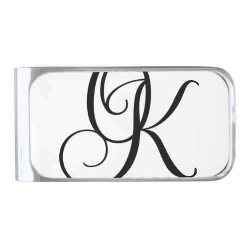 BROKENBOYZ INC. SILVER FINISH MONEY CLIP