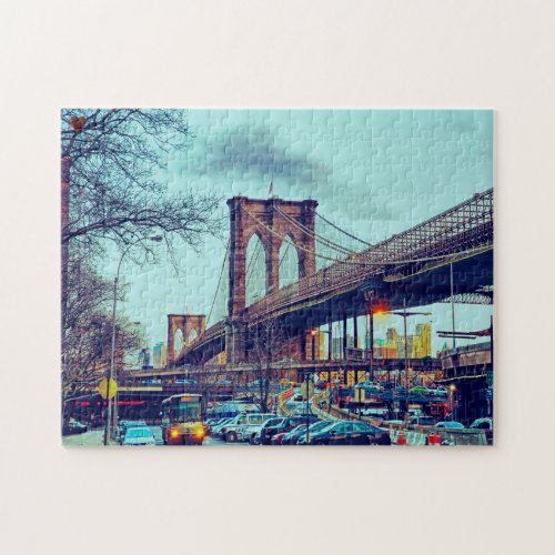 Broklyn Bridge New York Jigsaw Puzzle