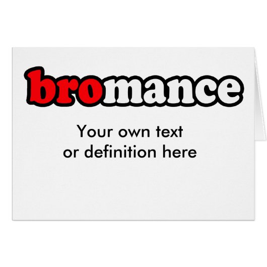 BROMANCE CARDS (Front Horizontal)