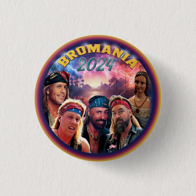 Bromania 2024 button (Front)