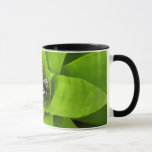 Bromeliad Green Botanical Photography Mug