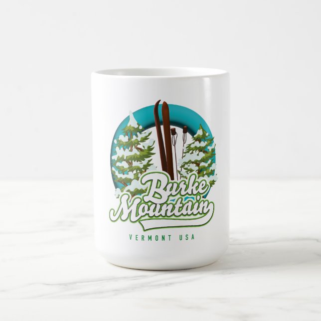Bromley Mountain Peru Vermont US Ski logo Coffee M Mug (Center)