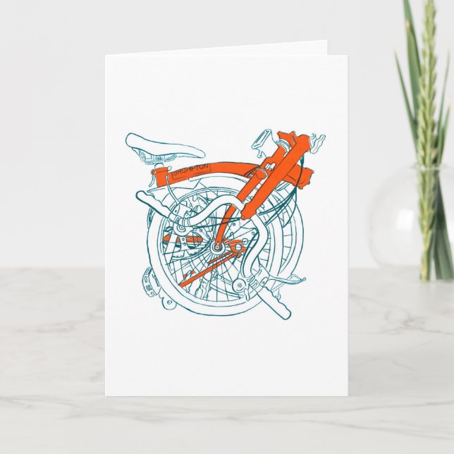 Brompton Bicycle Card (Front)