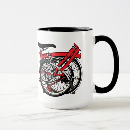 Brompton Bicycle Folded Mug