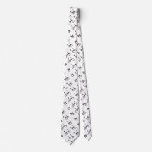 Brompton Bicycle Patterned Tie