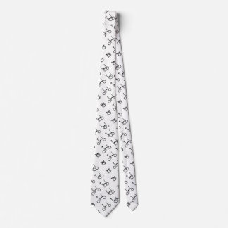 Brompton Bicycle Patterned Tie