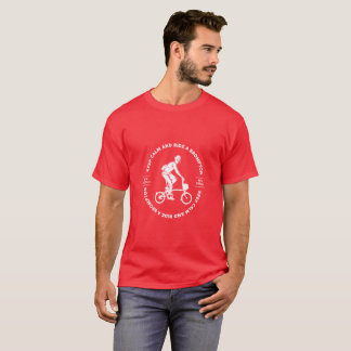Brompton Tshirt, Keep Calm and Ride a Brompton  T- T-Shirt