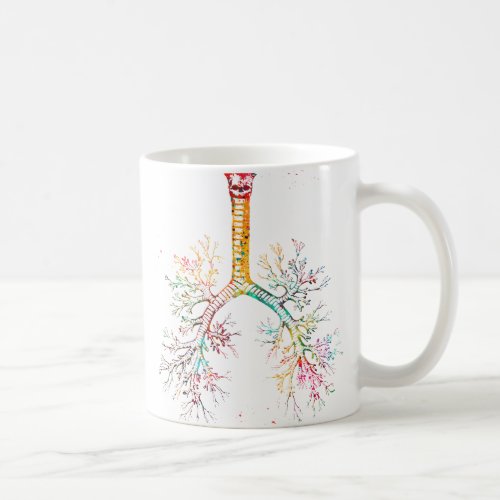 Bronchial tree coffee mug