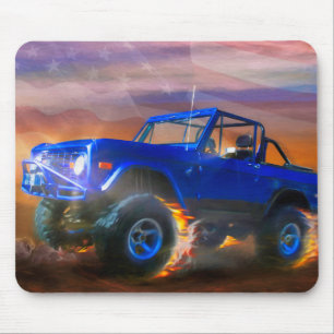 Bronco 4X4 “OFF ROAD RAGER” Mouse Pad