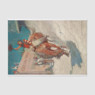 Bronco Buster by Newell Convers Wyeth Tissue Paper