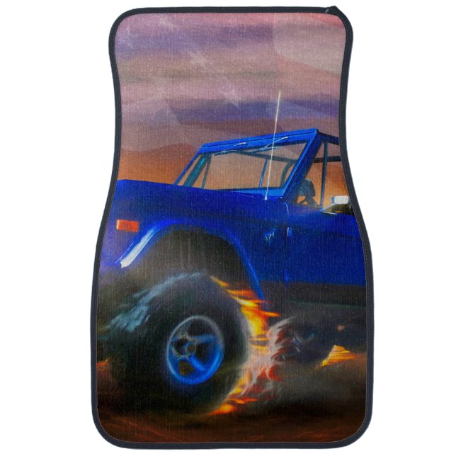 Bronco Car 4X4 OFF ROAD RAGER Car Floor Mat (Front)