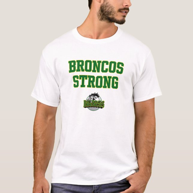 Broncos Strong Humboldt Broncos 66    T-Shirt (Front)