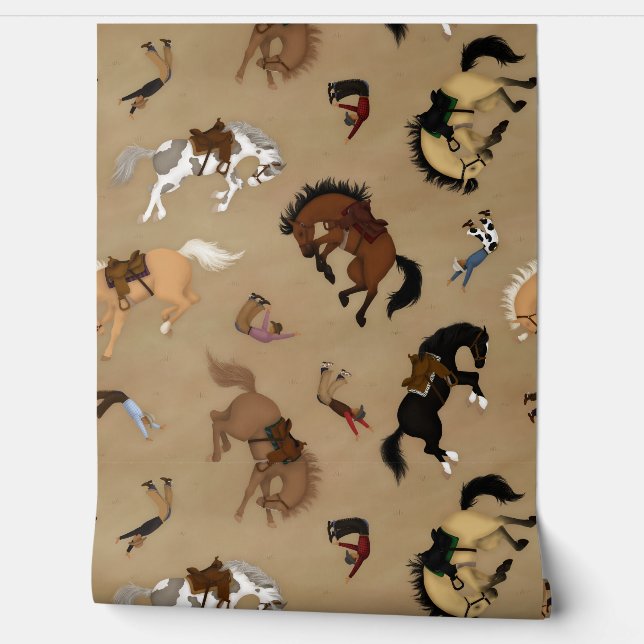 Broncs and Cowboys Wallpaper (Unrolling)