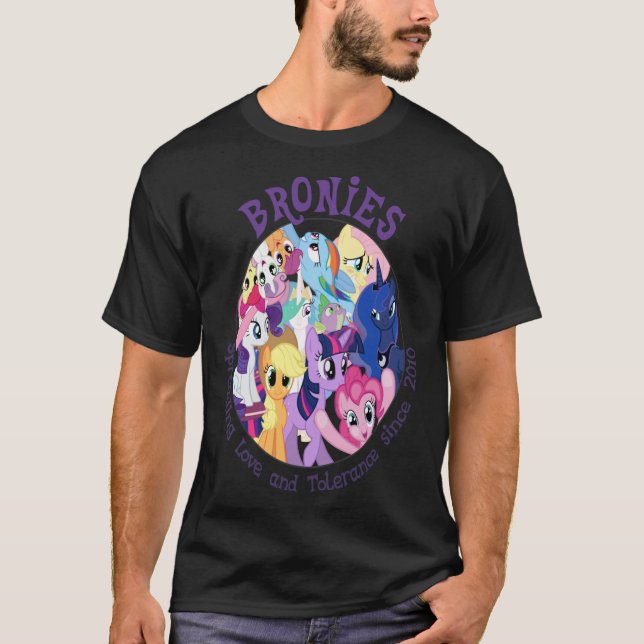 Bronies, Classic Logo Essential  T-Shirt (Front)