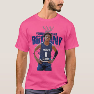 Bronny James Basketball Player T-Shirt