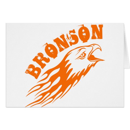 Bronson Eagles Design Cards (Front Horizontal)