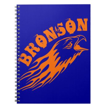 Bronson Eagles Design Notebook by OneStopGiftShop at Zazzle