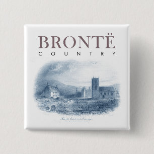 Bronte Country Haworth Church and Parsonage Button