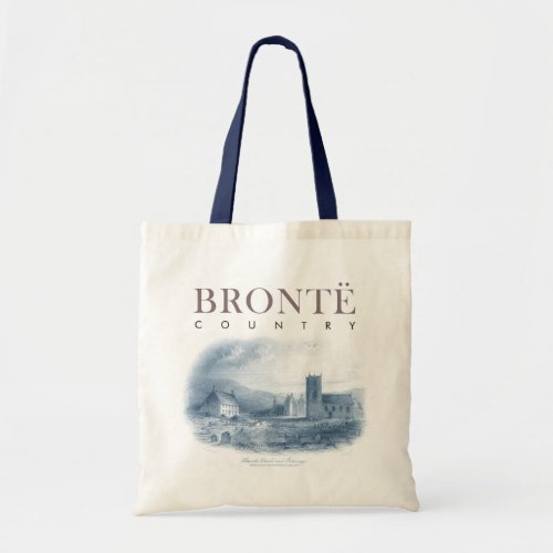 Bronte Country Haworth Church and Parsonage Tote Bag