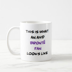 bronte fan, avid coffee mug