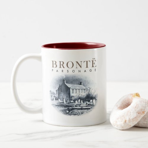 Bronte Parsonage Home of the Brontes Two_Tone Coffee Mug
