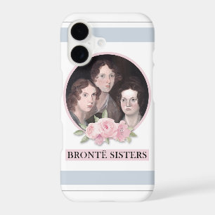 Bronte Sisters Portrait with Pink Roses iPhone 17 Case