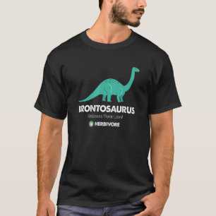 Brontosaurus ApatosaurusThunder Lizard Dinosaur T-Shirt
