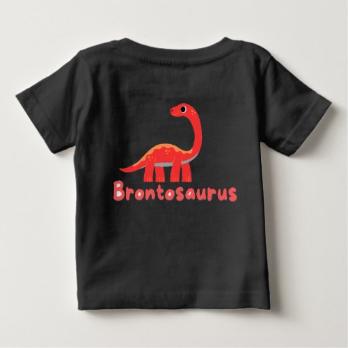 Brontosaurus Baby t_shirt