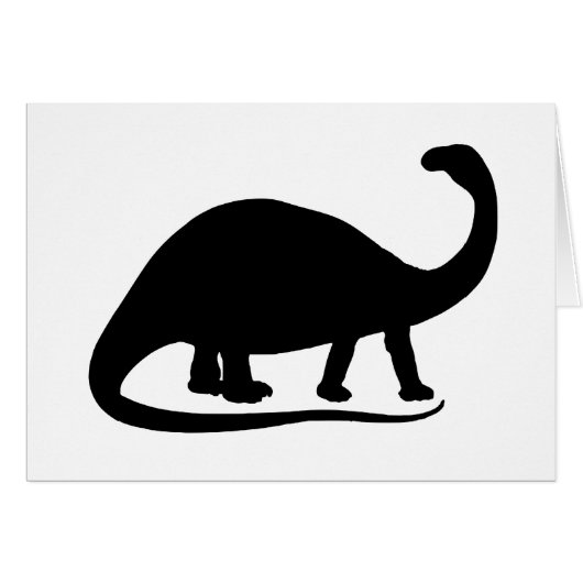 Brontosaurus Cards (Front Horizontal)