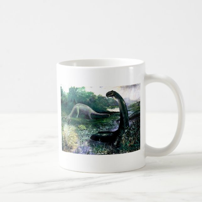 brontosaurus coffee mug (Right)