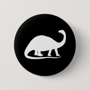 Brontosaurus Pinback Button