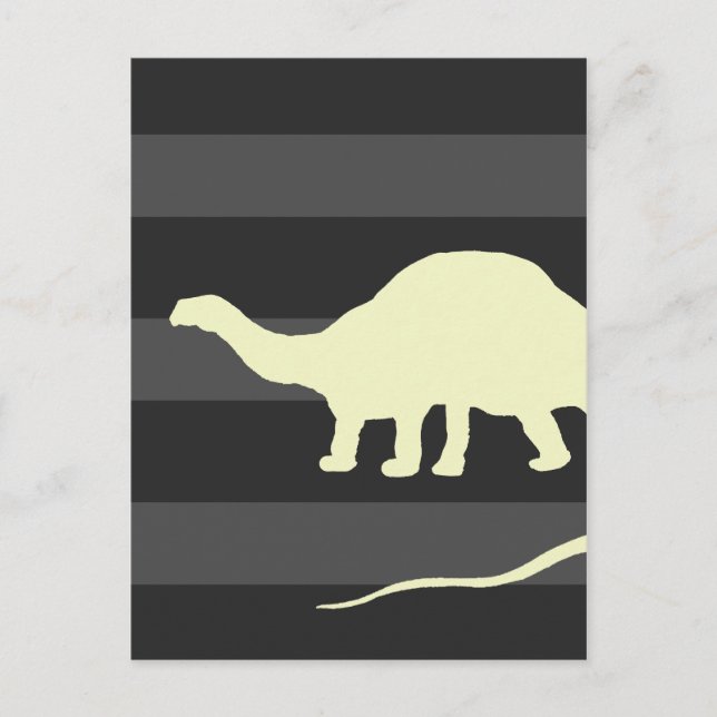 brontosaurus postcard (Front)