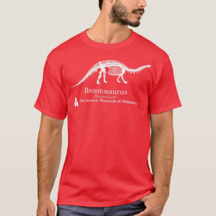 Brontosaurus ST The Science Museum of Minnesota  T-Shirt