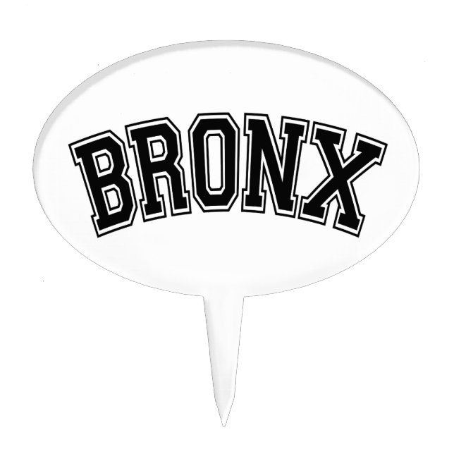 BRONX CAKE TOPPER (Front)